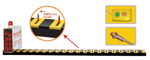 长沙雨花区V3嵌入式闯岗自动扎胎器/阻车器